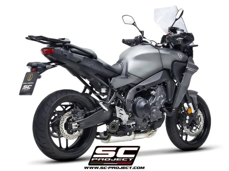 Yamaha Tracer 9 - 2021 - 2024 – Sc-Project 3-1 Stainless Steel Full Exhaust System, With S1 Stainless Steel Exhaust 1