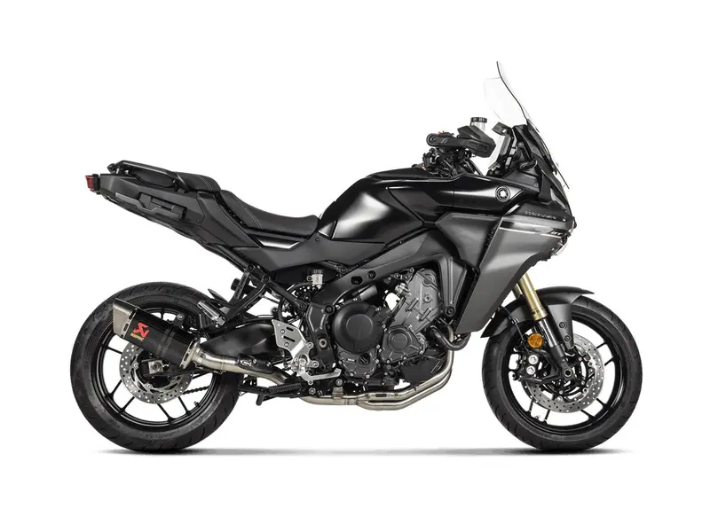 Yamaha Tracer 9 / Gt - (2024-2025) Akrapovic Carbon Silencer 3-1 Race System - Race Removable Baffle 2