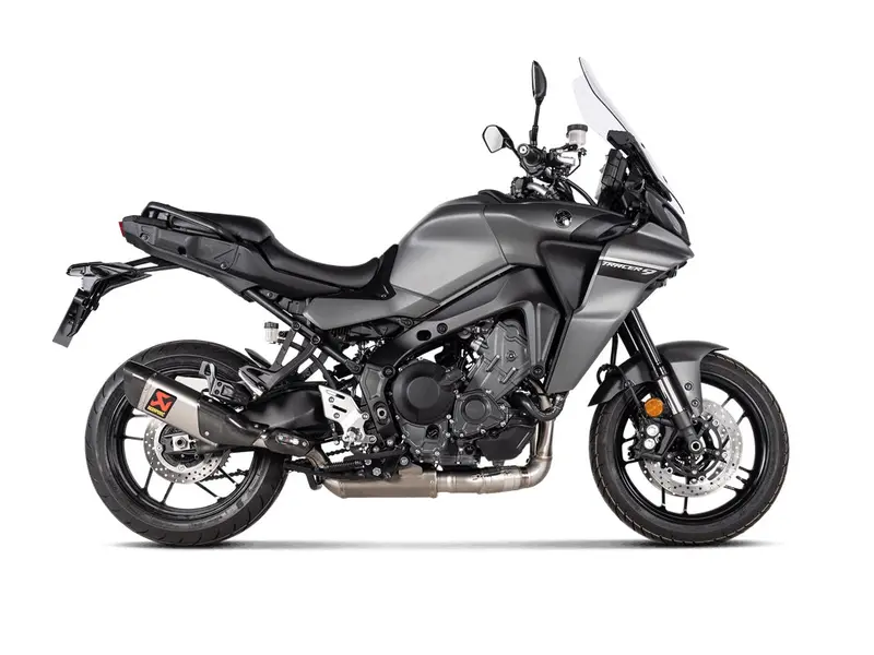 Yamaha Tracer 9 / Gt / Gt+ - (2021-2024) Akrapovic Titanium Silencer Stainless 3-1 System - Road Legal 2