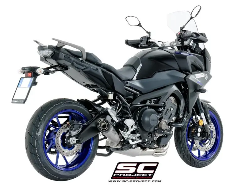 Yamaha Tracer 900 - 2017 - 2020 – Sc-Project 3-1 Stainless Steel Full Exhaust System, With S1 Titanium Exhaust 1