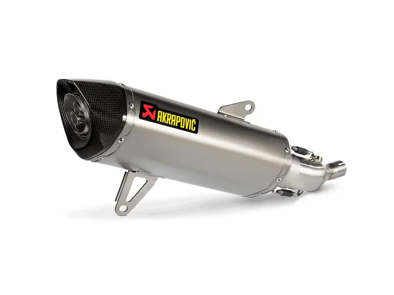 Yamaha Tricity 300 - (2021-2024) Akrapovic Titanium Slip-On Kit  - Road Legal 1