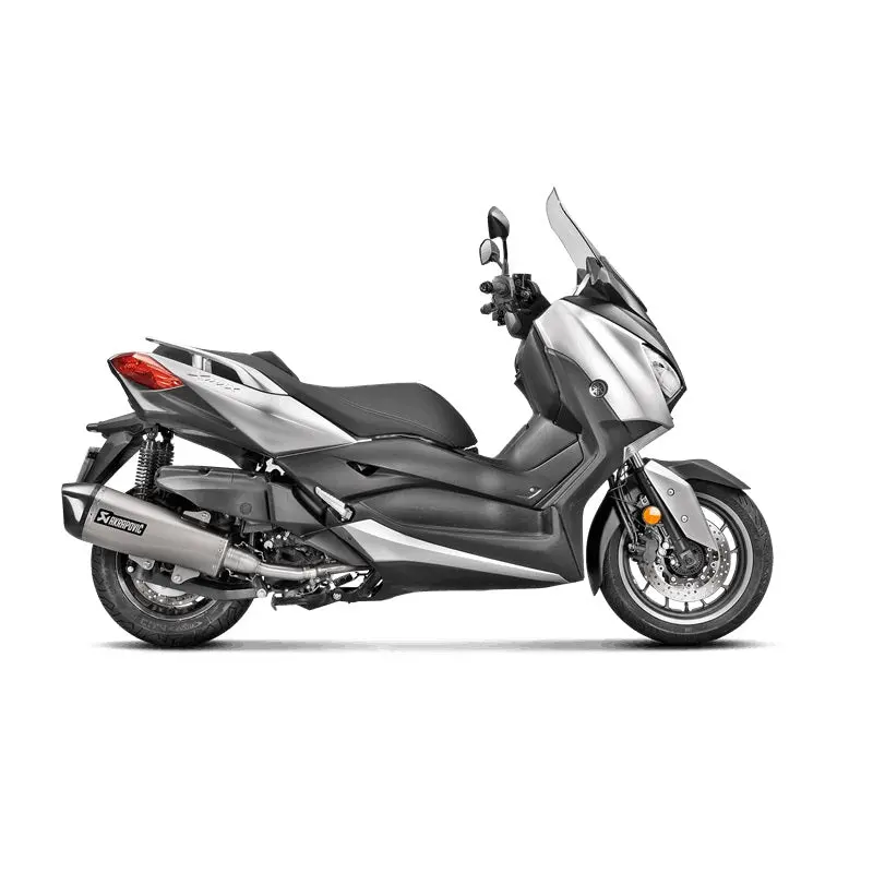 Yamaha X Max 400 - (2018-2020) Akrapovic Sp Titanium Slip-On Kit - Carbon Outlet - Road Legal Removable Baffle 2