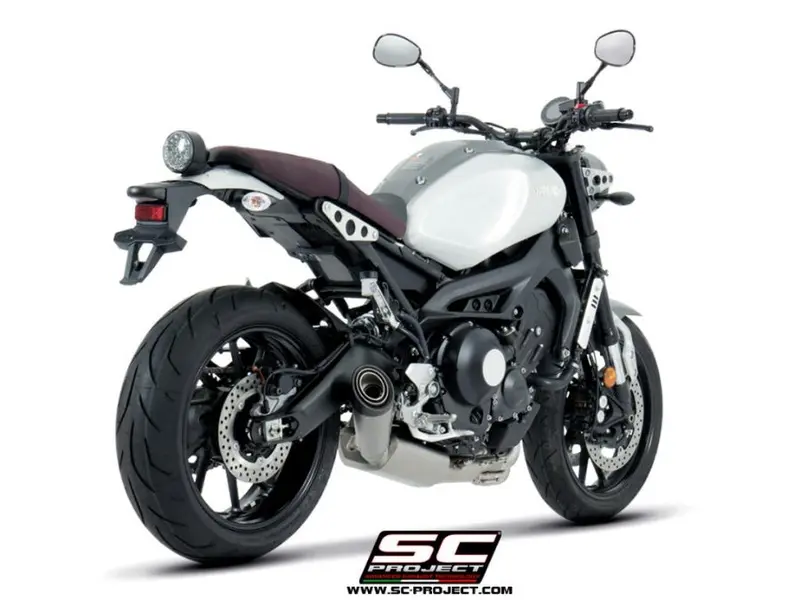 Yamaha Xsr 900 - 2016 - 2020 – Sc-Project 3-1 Stainless Steel Full Exhaust System, With S1 Titanium Exhaust 1