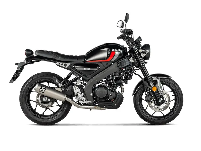 Yamaha Xsr125 - (2021-2026) Akrapovic Titanium Silencer Complete System - Road Legal 2