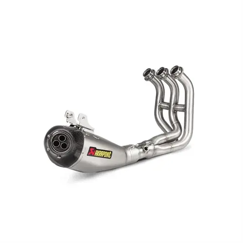 Yamaha Xsr900 - (2016-2021) Akrapovic Titanium Silencer Stainless 3-1 System - Road Legal 1