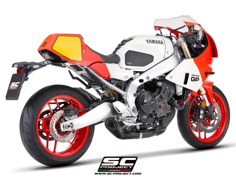 Yamaha Xsr900 Gp - 2024 - 2025 – Sc-Project 3-1 Stainless Steel Full Exhaust System, With S1 Stainless Steel Exhaust, Matt Black 1