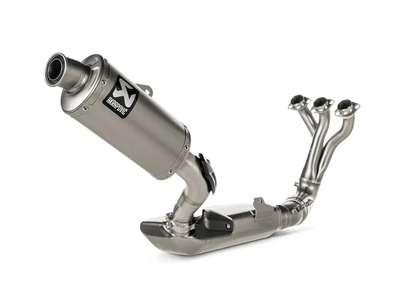 Yamaha Xsr900 Gp - (2024-2026) Akrapovic Titanium Silencer Stainless 3-1 System - Road Legal 1