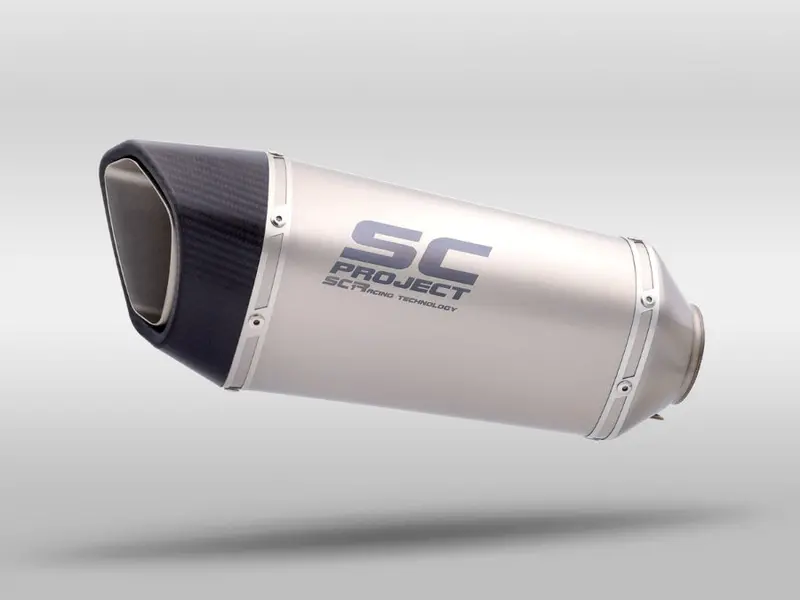 Yamaha Yzf R1 - 2015 - 2016 – Sc-Project Sc1-R Titanium Exhaust (250 Mm), With De-Cat Link Pipe 1