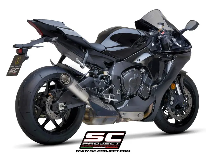Yamaha Yzf R1 - 2017 - 2019 – Sc-Project S1 Titanium Exhaust 1