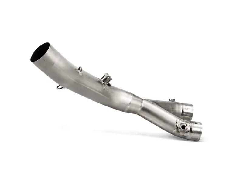 Yamaha Yzf-R1 / M - (2015-2019) Akrapovic Titanium De-Cat Link Pipe - For Use With Track-Day Silencer (Re-Fuelling Map Required) 1