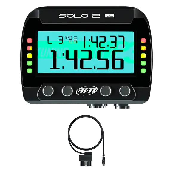 Yamaha Yzf R1, R1m & Yzf R6 Aim Solo 2 Dl Plug & Play Lap Timer Kit 1
