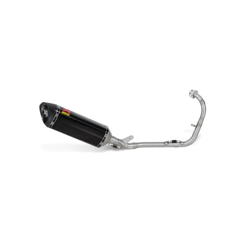 Yamaha Yzf-R125 - (2008-2013) Akrapovic Carbon Silencer Complete System - Noise Compliant - Race Removable Baffle 1