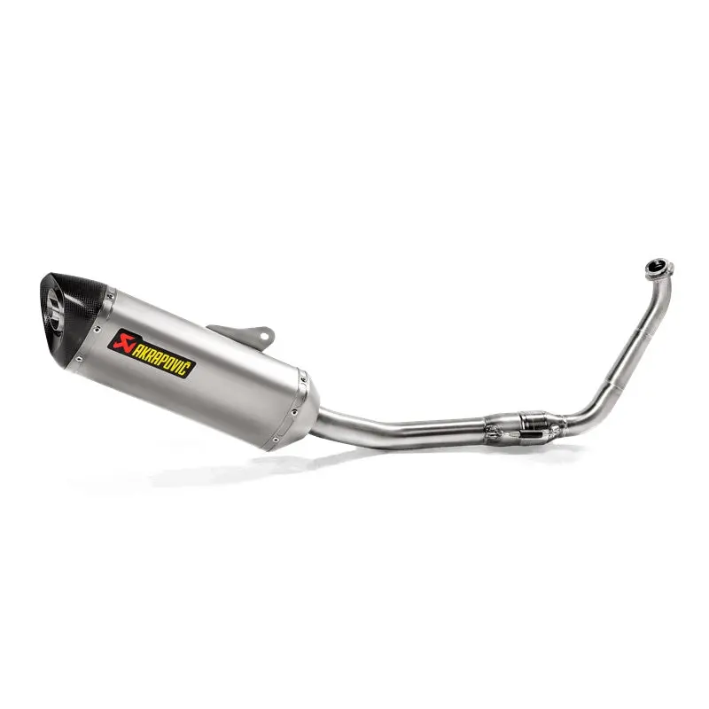 Yamaha Yzf-R125 - (2019-2020) Akrapovic Titanium Silencer Complete System - Road Legal 1