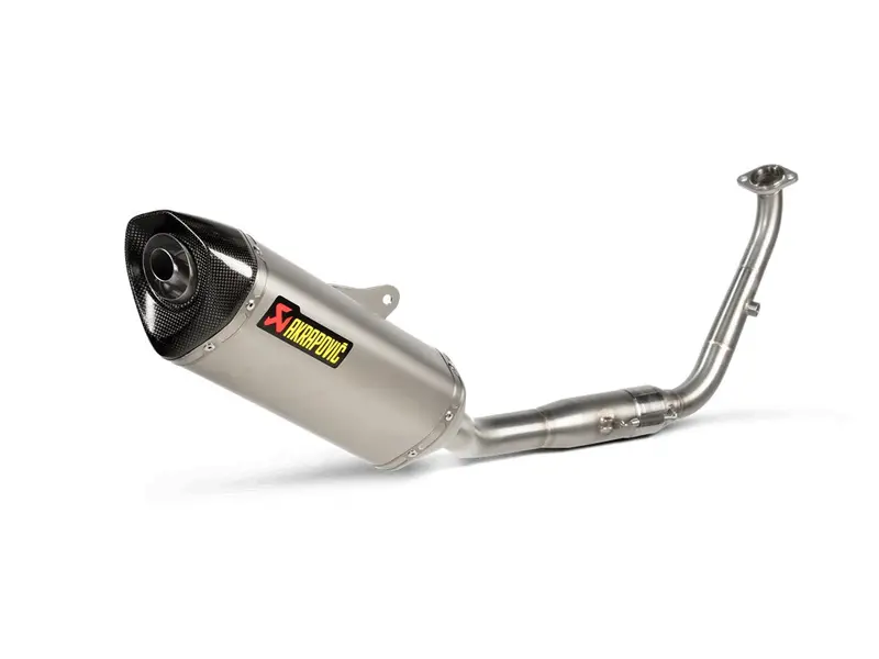 Yamaha Yzf-R125 - (2021-2024) Akrapovic Titanium Silencer Complete System - Road Legal 1