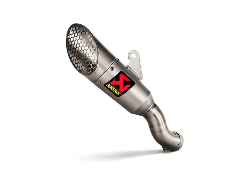 Yamaha Yzf-R3 - (2015-2018) Akrapovic Titanium Silencer Slip-On Kit - Moto Gp Style - Race 1
