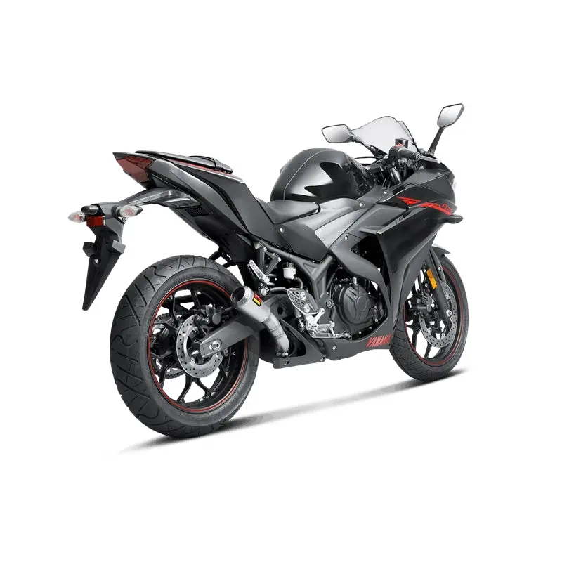 Yamaha Yzf-R3 - (2019-2021) Akrapovic Titanium Silencer Slip-On Kit - Moto Gp Style - Race 2