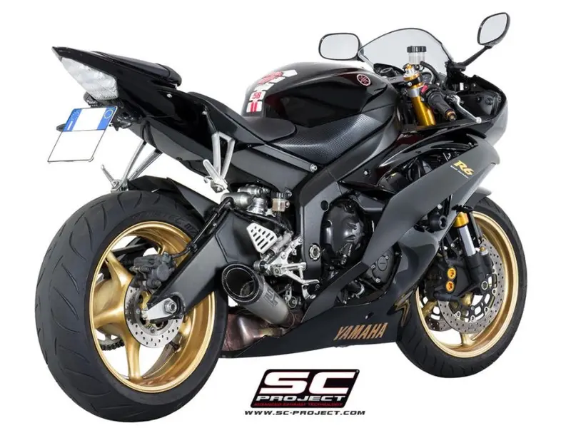 Yamaha Yzf R6 - 2006 - 2016 – Sc-Project S1 Titanium Exhaust 1