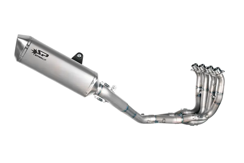 Yamaha Yzf R6 2007 - 2016  - Full System Stainless Steel Headers With 400Mm Silencer 1