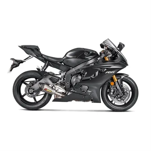 Yamaha Yzf-R6 - (2010-2016) Akrapovic Titanium Silencer Slip-On Kit - Race Removable Baffle 2