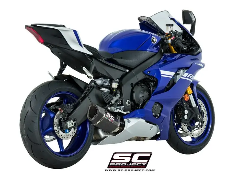 Yamaha Yzf R6 - 2017 - 2020 – Sc-Project Sc1-R Carbon Fibre Exhaust 1
