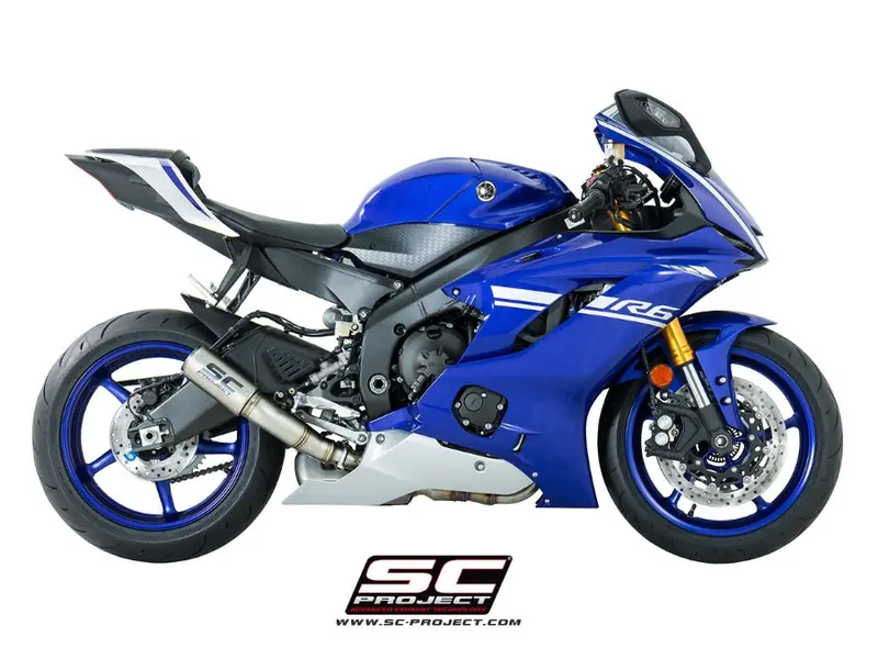Yamaha Yzf R6 Race - 2021 - 2025 – Sc-Project Cr-T Titanium Exhaust, High Mount 1