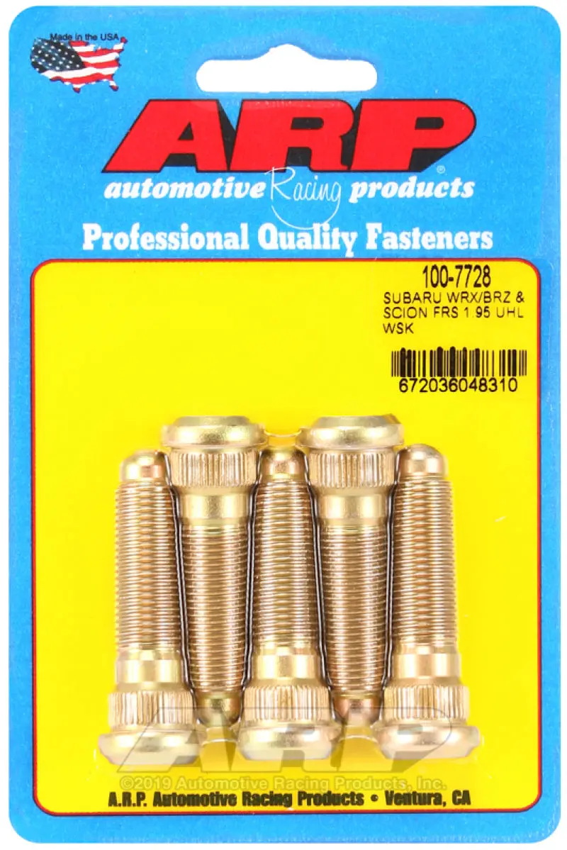 Arp Extended Wheel Stud Kit For 2015+ Subaru Wrx/Sti And 2013+ Scion Fr-S/Toyota 86 1