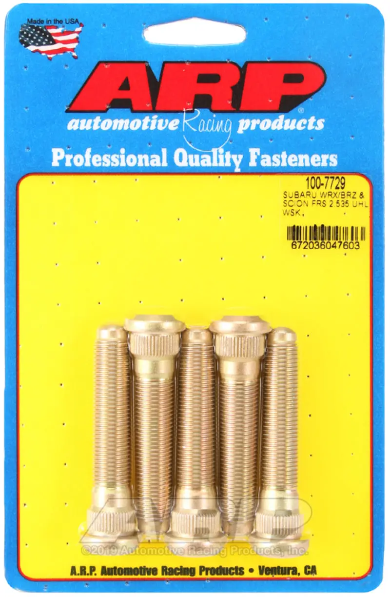 Arp Extended Wheel Stud Kit For 2015+ Subaru Wrx/Sti And 2013+ Scion Fr-S/Toyota 86 2