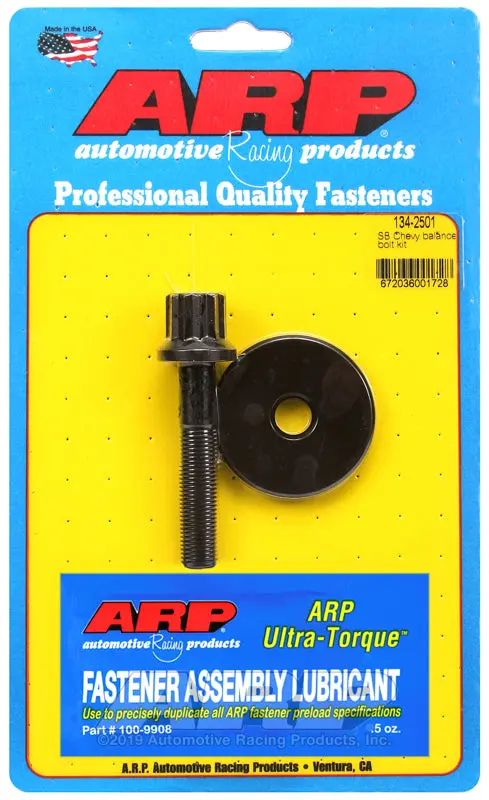 Arp Sb Chevy Harmonic Balancer Bolt Kit 1