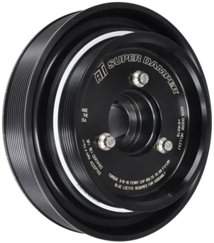 Ati Steel Harmonic Damper For Chrysler B-Body V8 Engines (361–440 Cid) – Indy Cover, Don/Kb Gear Drive Compatible, 7.074" Diameter, 3-Ring Design 1