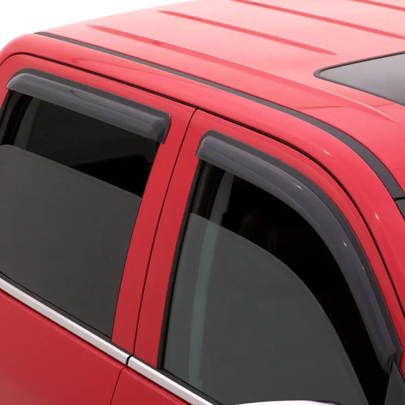 Avs 14-18 Toyota Corolla Ventvisor Outside Mount Window Deflectors 4Pc - Smoke 1