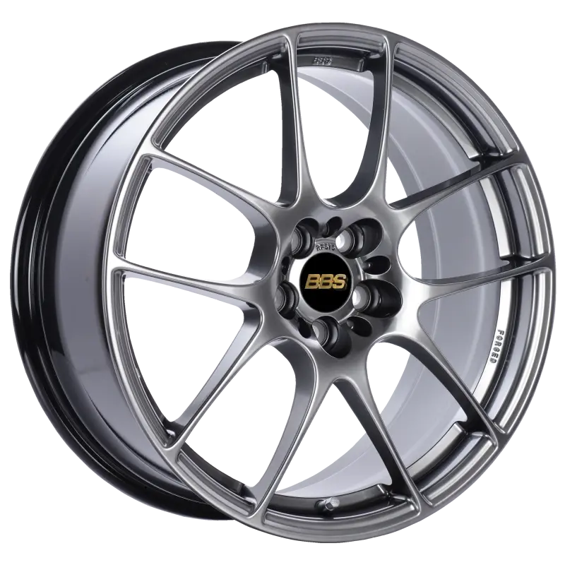 Bbs Rf Diamond Black Alloy Wheel – 18X8, 5X120, Et35, 82Mm Hub Bore (Pfs/Clip Required) 1
