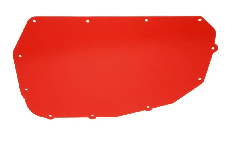 Bmr Aluminum A/C Delete Panel For 1978–1987 G-Body Vehicles – Red Anodized Finish 1