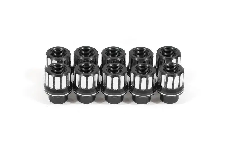 Bmr Aluminum Lug Nut Kit For 2007–2014 Ford Shelby Gt500 – 12-Point, 1/2"-20 Rh, 10-Piece Set 1