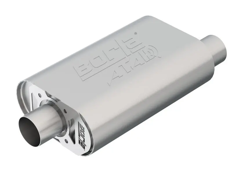 Borla Cratemuffler Sbc Hot 350/383 2.5 Inch Offset/Center 14In X 4.35In X 9In Oval Atak Muffler 1