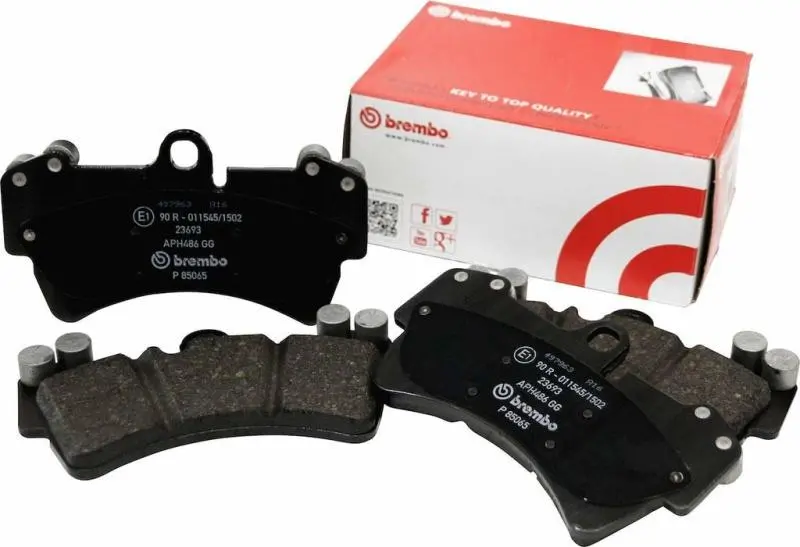 Brembo 13-15 Mercedes-Benz Glk250/10-15 Glk350 Front Premium Nao Ceramic Oe Equivalent Pad 1