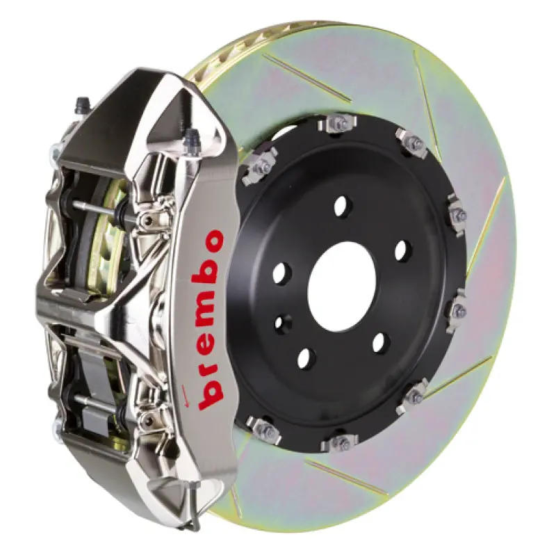 Brembo 23+ Z (Rz34) Front Gtr Bbk 6 Piston Billet380X34 2Pc Rotor Slotted Type-1- Nickel Plated 1