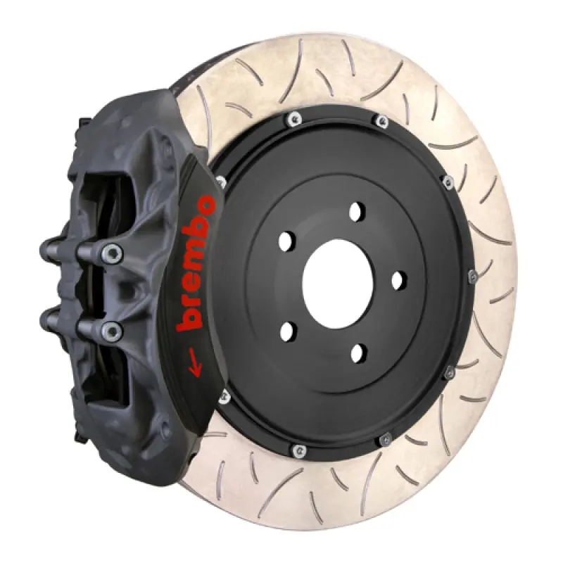 Brembo Forged 6-Piston Big Brake Kit For Subaru Wrx Sti – 380X35Mm Two-Piece Rotors, T3-Black Calipers 1