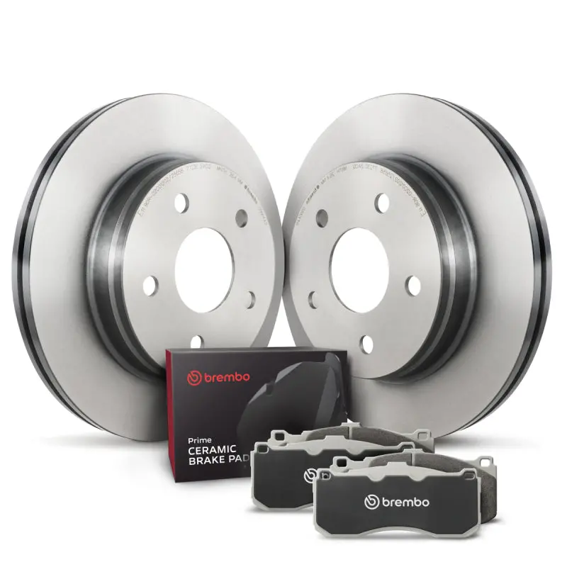 Brembo Front Brake Kit – Oe Replacement For 2017 Hyundai Elantra, 2019–2020 Elantra, 2018 Tucson, And 2017–2019 Kia Sportage 1