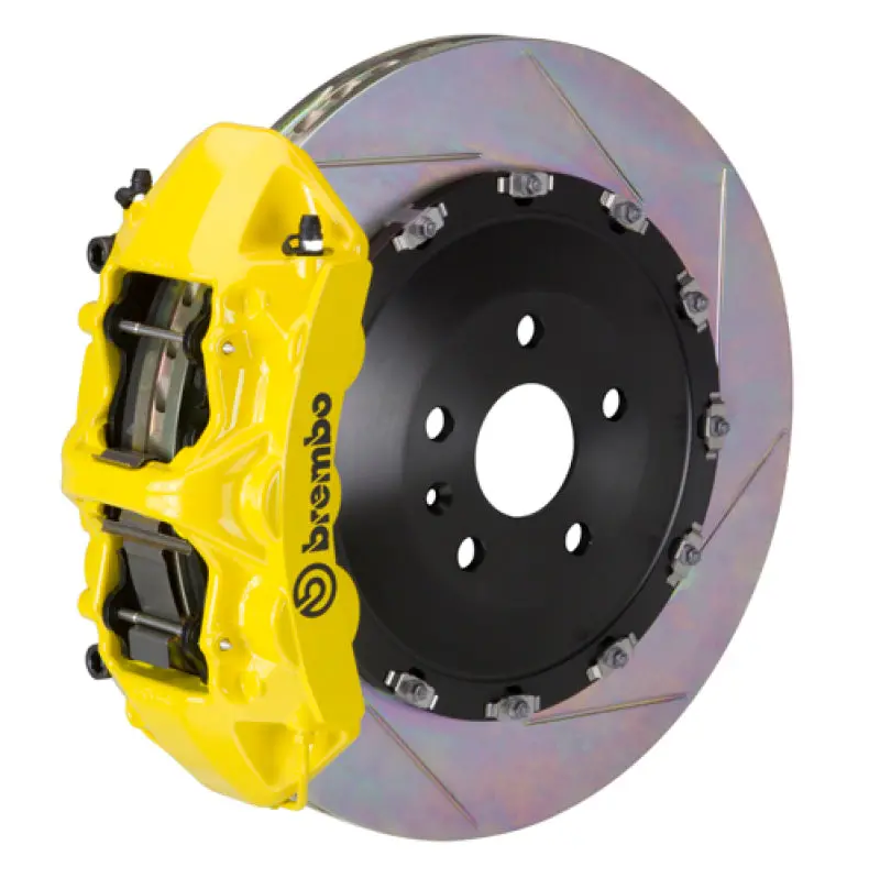 Brembo Gt Big Brake Kit For 2018+ Audi Sq5 (Fy) – Front, 6-Piston Calipers, 405X34Mm Two-Piece Slotted Rotors 1