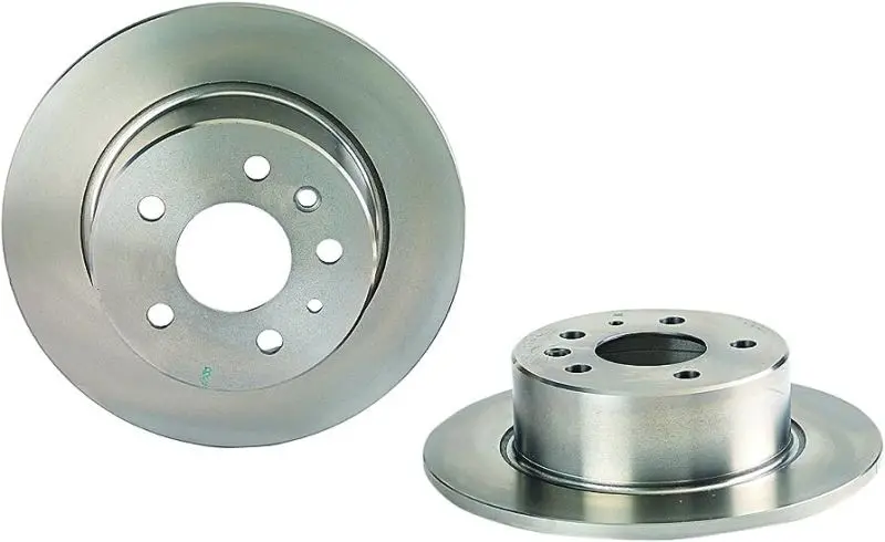 Brembo Premium Rear Brake Rotors For Volvo 850 (1994–1997), C70 (1998–2004), S70/V70 (1998–2000) – Uv-Coated, Oe Equivalent 1