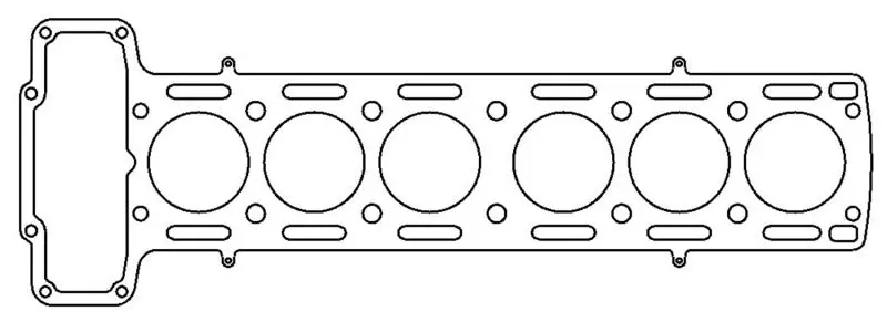 Cometic Mls Head Gasket – Multi-Layer Steel Construction For Jaguar 3.8L Inline-6 (88Mm Bore, .040" Thickness) 1