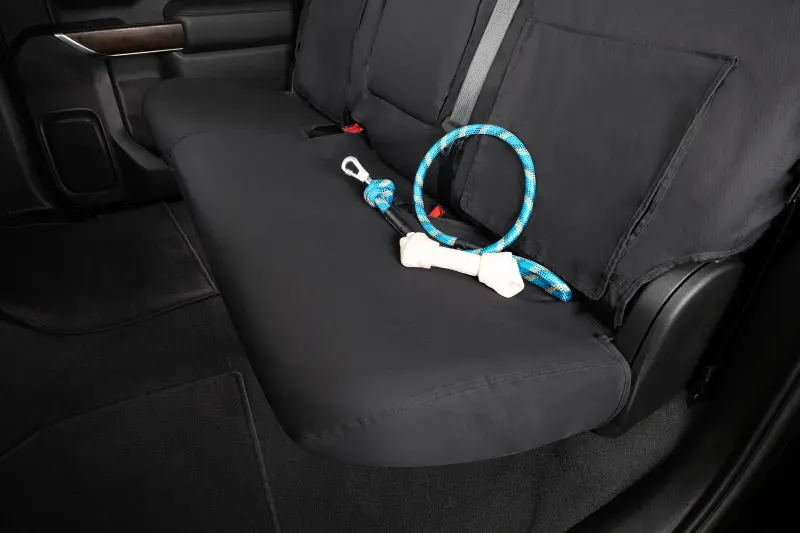 Covercraft Seatsaver Custom Seat Covers — Polycotton Fabric, Second Row, Charcoal, Fits 2016–2019 Ford Explorer 1
