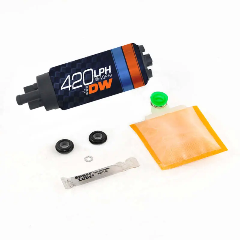 Deatschwerks Dw420 Series 420Lph In-Tank Fuel Pump W/ Install Kit For S2000 06-09 1