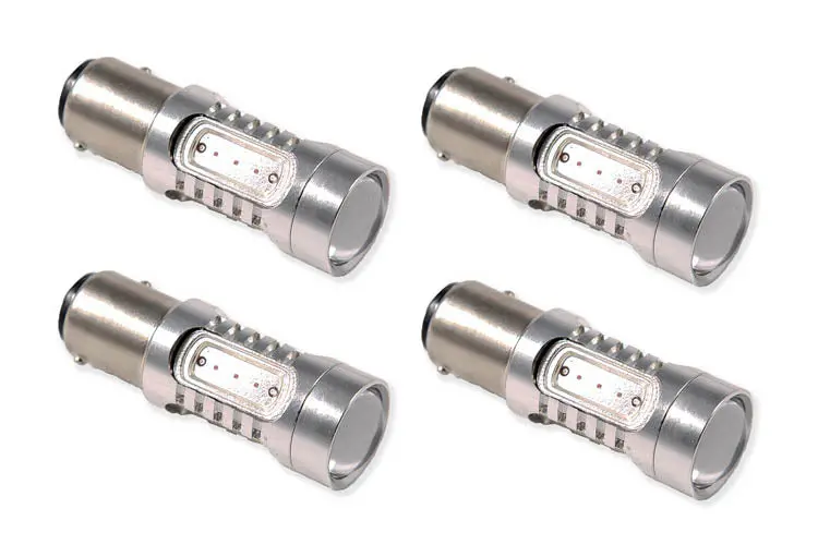 Diode Dynamics Dd0010Q Hp11 Led Amber Bulbs (1157 Base, Pack Of Four) 1