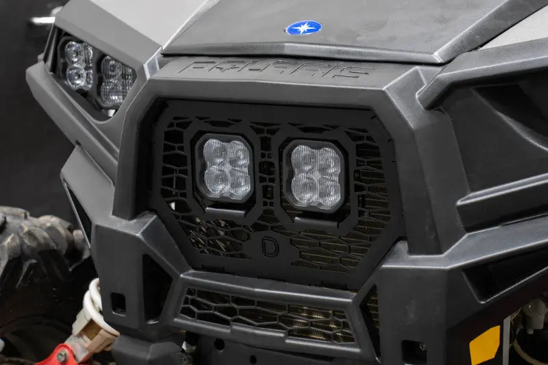Diode Dynamics Stage Series Led Grille Light Kit — Pro White Combo, Compatible With 2014–2018 Polaris Rzr Xp 1