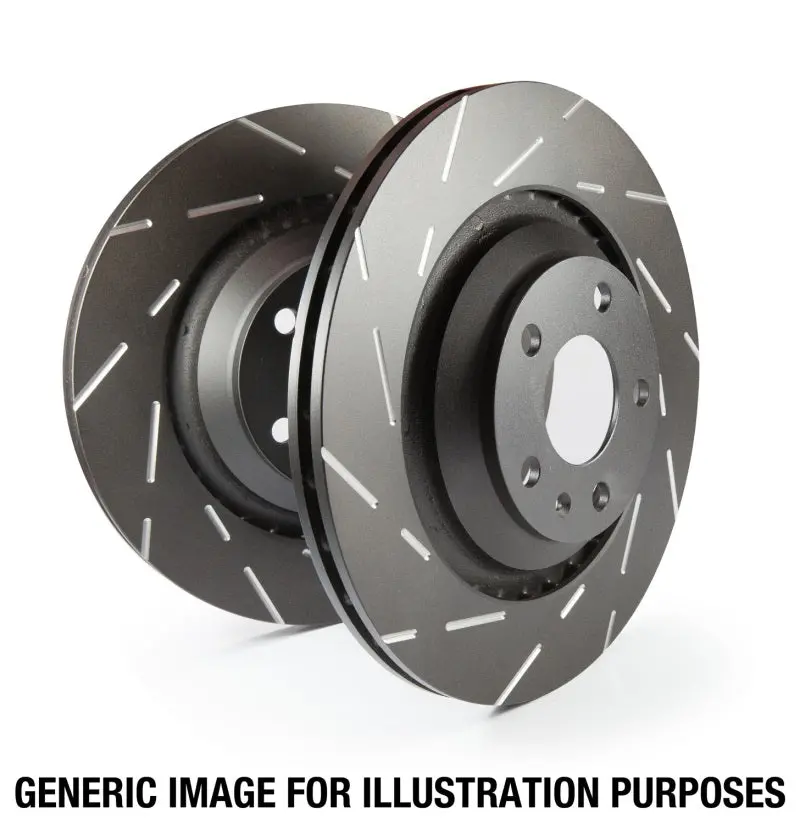 Ebc 03-05 Buick Rainier 4.2 Usr Slotted Front Rotors 2