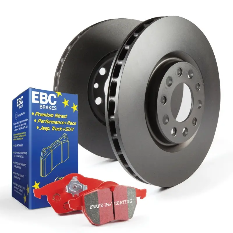 Ebc Redstuff Brake Pad & Rk Rotor Kit — High-Performance Street & Track Package 1