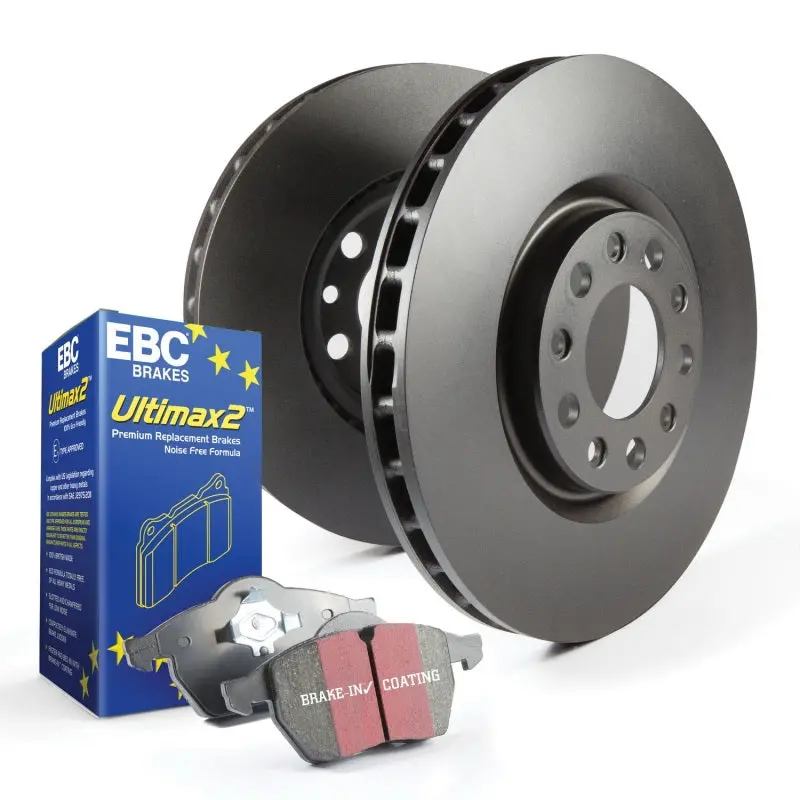 Ebc Ultimax S20 Brake Pad & Rk Rotor Kit — Complete Front And Rear Set 1