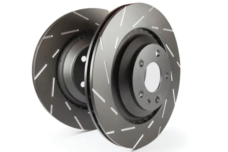 Ebc Usr Slotted Rear Brake Rotors For 2014–2016 Chevrolet Corvette C7 Stingray (6.2L) 1