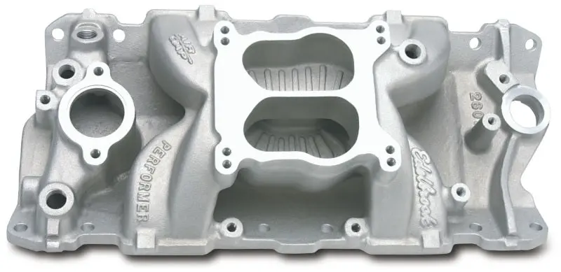 Edelbrock Sbc Perf Air Gap Manifold 1